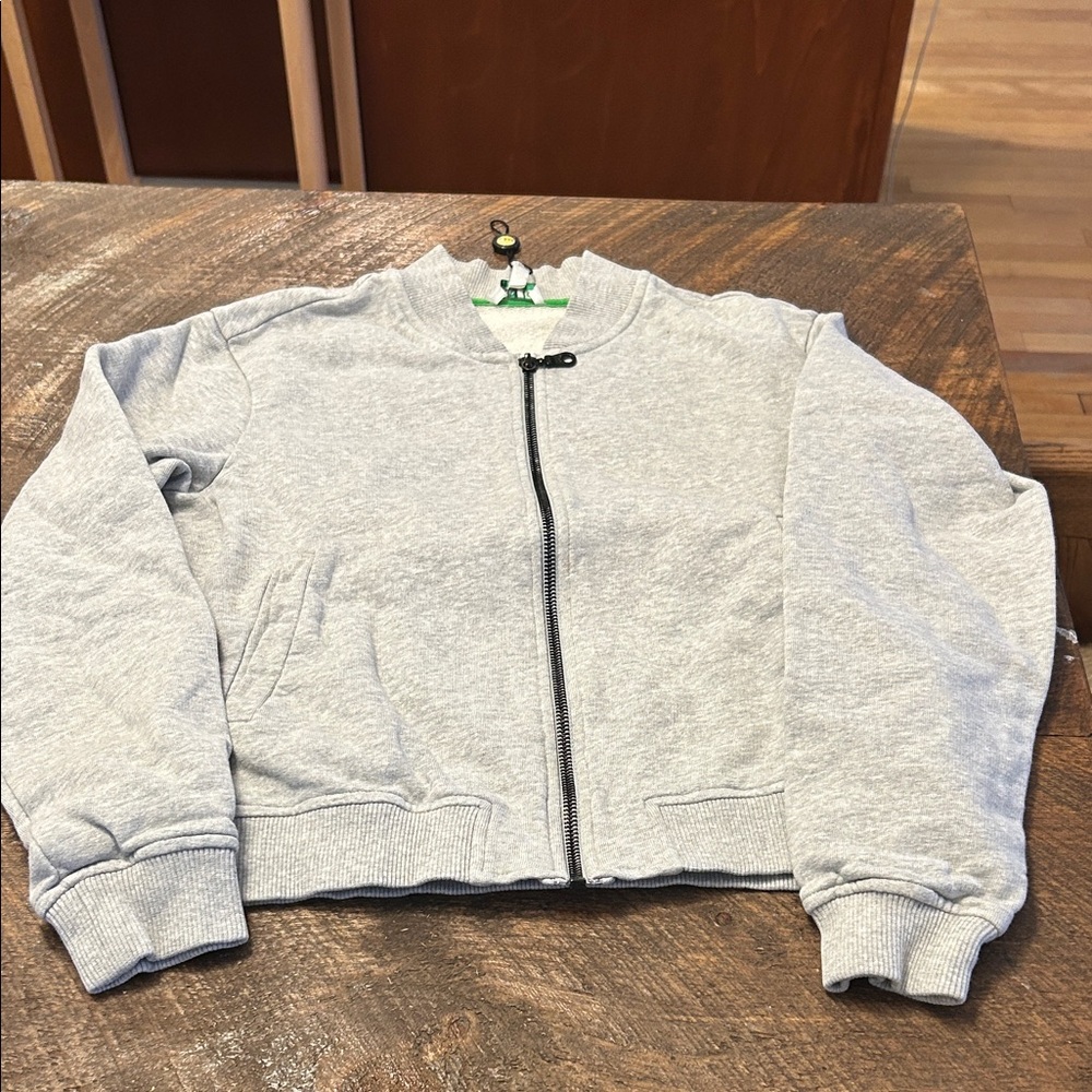 Kenzo Gray Bomber Jacket